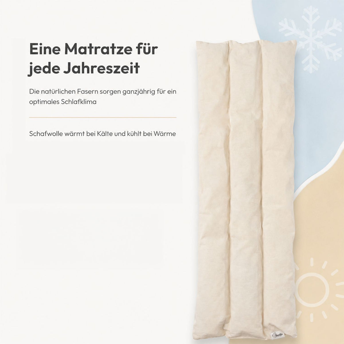 Swollie Schafwoll Matratze