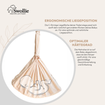 Swollie Federwiege mit Tipi-Gestell  & Motor