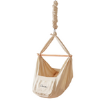 Beige Federwiege, Swollie, Premium Federwiege, Frontal Ansicht