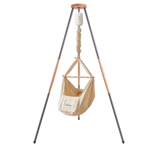 Swollie Federwiege mit Tipi-Gestell  & Motor
