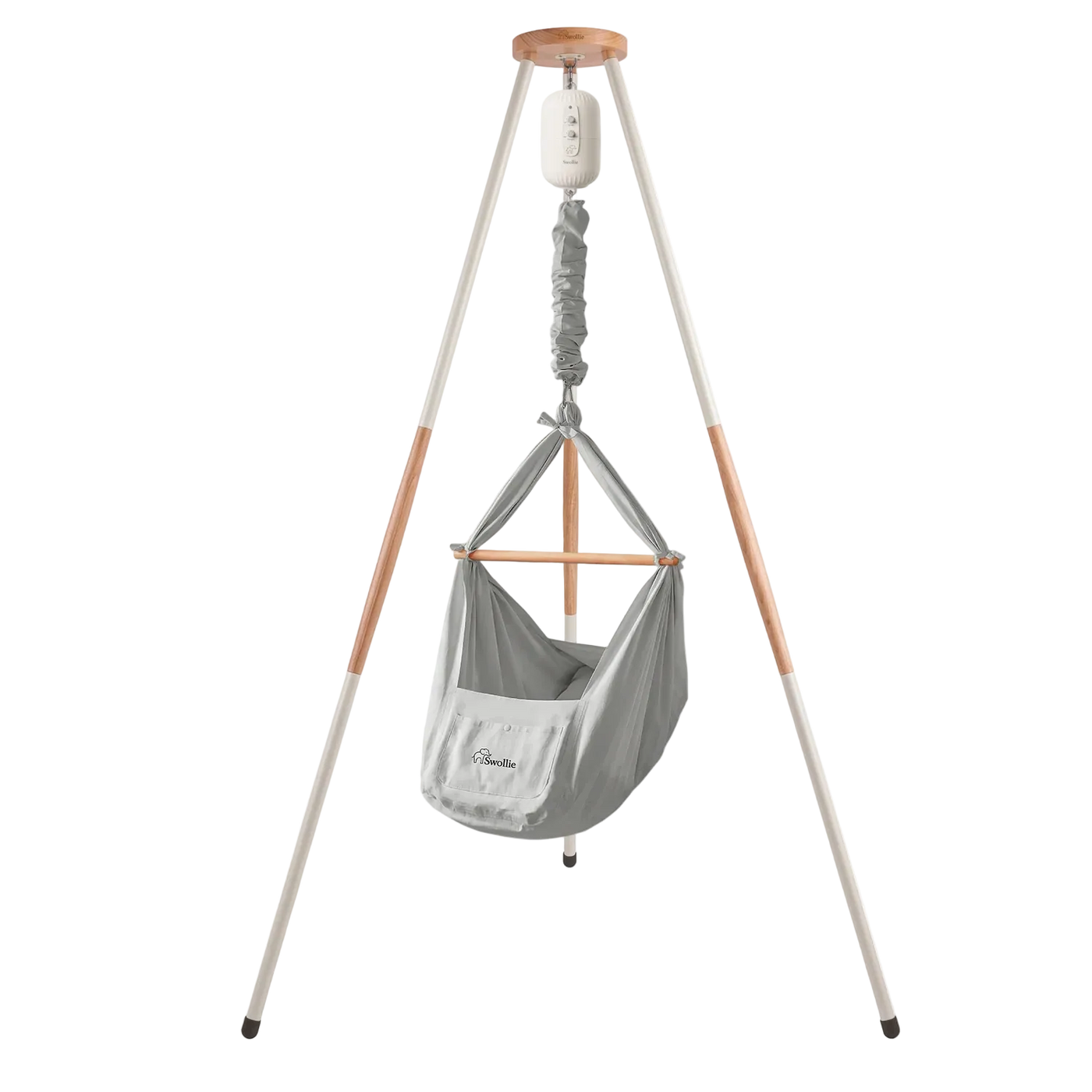 Swollie Federwiege mit Tipi-Gestell  & Motor