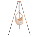 Swollie Federwiege mit Tipi-Gestell
