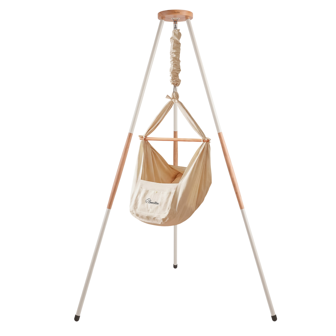 Swollie Premium Federwiege  mit Tipi-Gestell Preloved