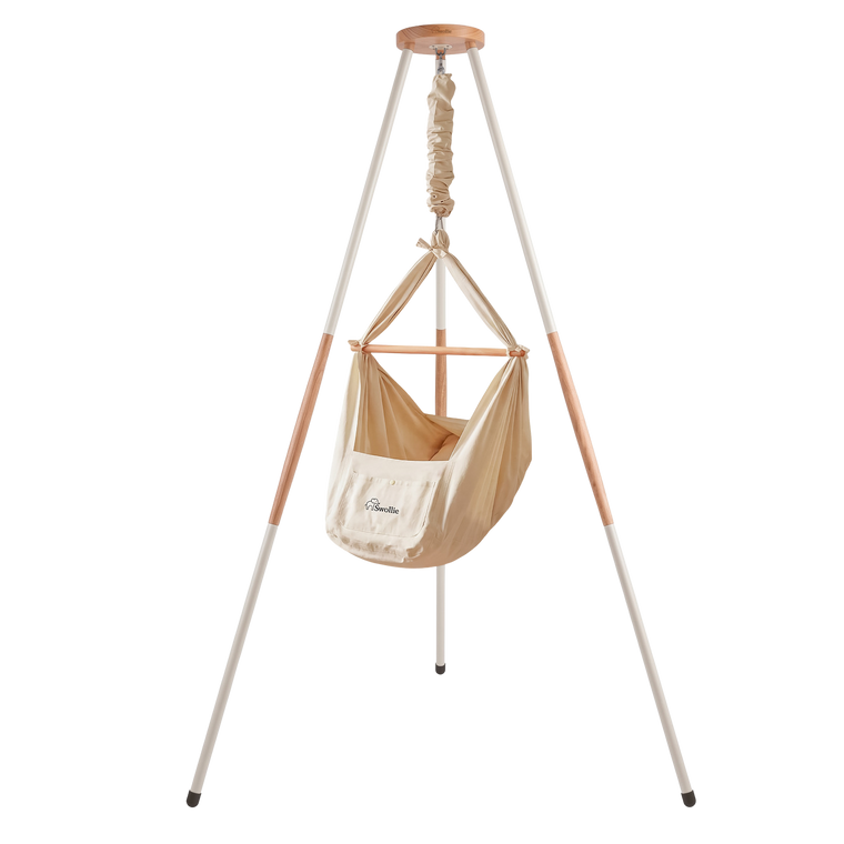 Swollie Premium Federwiege  mit Tipi-Gestell Preloved