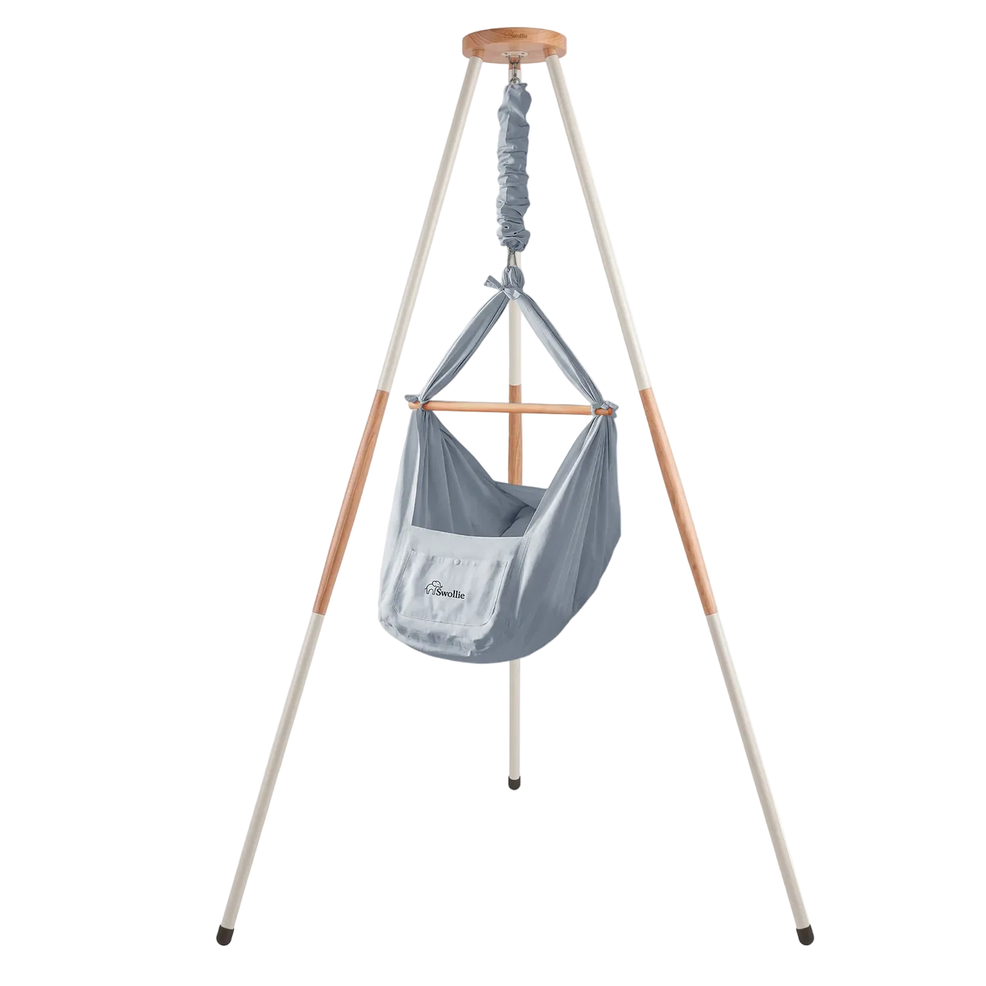 Swollie Federwiege mit Tipi-Gestell