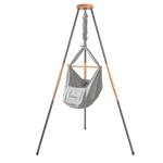 Swollie Federwiege mit Tipi-Gestell