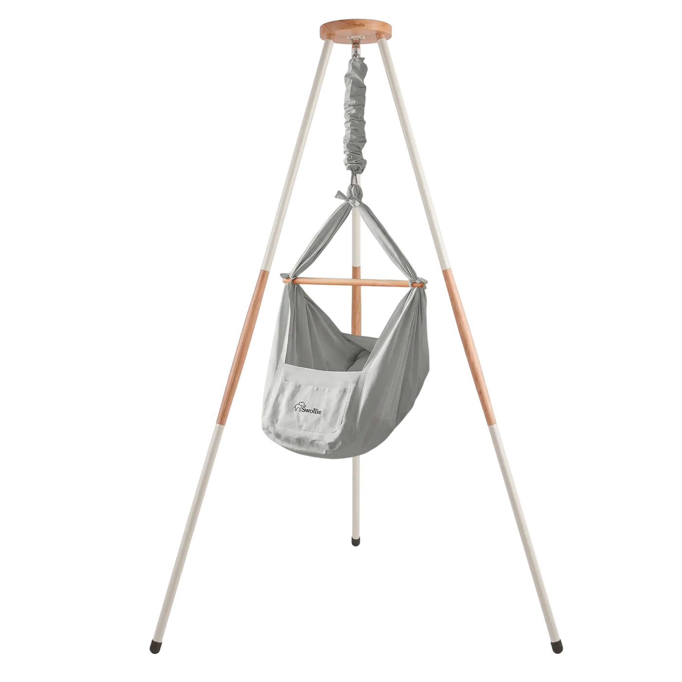 Swollie Federwiege mit Tipi-Gestell