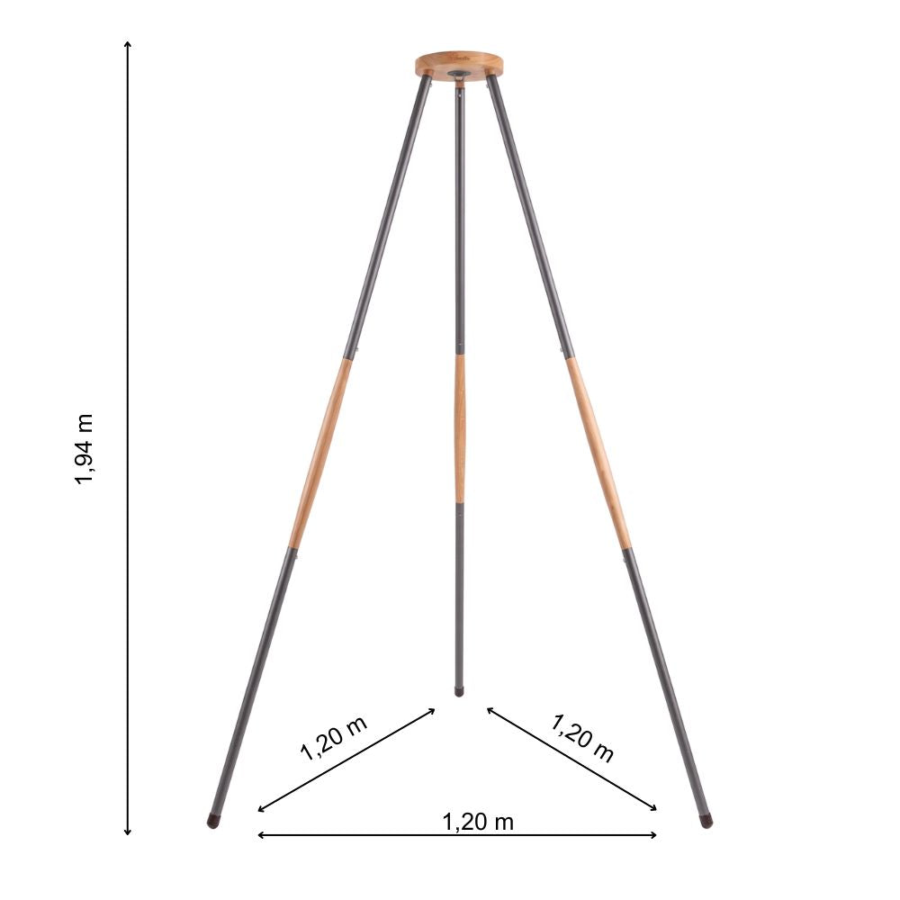 Swollie Premium Federwiege  mit Tipi-Gestell Preloved