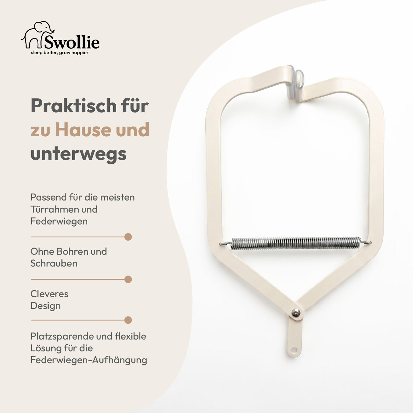 Swollie Federwiege mit Türklammer